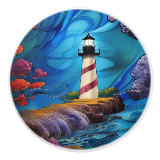 Bouton De Porte En Céramique Point phare (Devant)