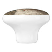 Bouton De Porte En Céramique Poodle précieux (Côté)