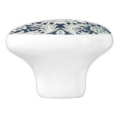 Bouton De Porte En Céramique Portes - Bleu blanc Tournesol et vignes (Côté)