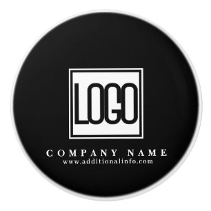 Bouton De Porte En Céramique Promotion du logo d'entreprise personnalisé