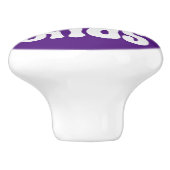 Bouton De Porte En Céramique Protéger Trans Kids Knob (Côté)