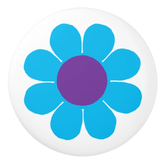 Bouton De Porte En Céramique Puissance de flux (Devant)