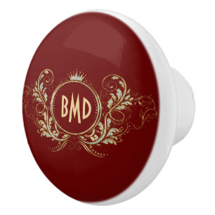 Bouton De Porte En Céramique R Et Faux Parties scintillant Fille Floral Cadre C