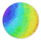 Bouton De Porte En Céramique Rainbow Icy (Devant)