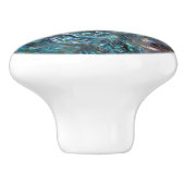 Bouton De Porte En Céramique Rainbow Iridescent (Côté)