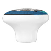 Bouton De Porte En Céramique Ramen de style rétro (Côté)