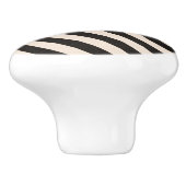 Bouton De Porte En Céramique Rayures de risque (Côté)