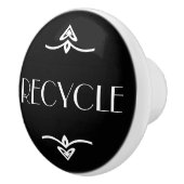 Bouton De Porte En Céramique Recycler (Droite)