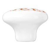 Bouton De Porte En Céramique Reine du cône de pin (Côté)