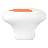 Bouton De Porte En Céramique Renard des bois (Côté)