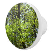 Bouton De Porte En Céramique Ressource Feuille (Droite)