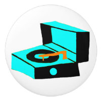 Rétro traction en céramique de tourne-disque de