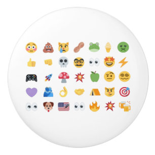 Bouton De Porte En Céramique Roaring Kitty 35 Timeline Emoji GME MOASS DFV mème