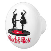 Bouton De Porte En Céramique Roche et rouleau (Droite)