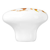 Bouton De Porte En Céramique Rooster Ceramic Cabinet Knob (Côté)