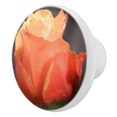 Bouton De Porte En Céramique rose flower ceramic pull (Droite)