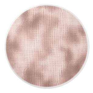 Bouton De Porte En Céramique Rose rose