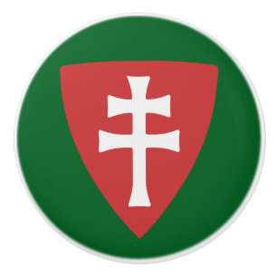 Bouton De Porte En Céramique saint stephen croix hongroise symbole hongrie roi