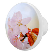 Bouton De Porte En Céramique Sakura - Fleur de cerisier japonaise (Droite)