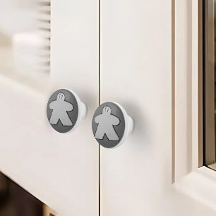 Bouton De Porte En Céramique Salle De Jeu De La Table De Jeu Des Membres Gray