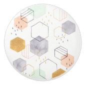 Bouton De Porte En Céramique Scatter hexadécimal (Devant)