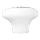 Bouton De Porte En Céramique Seal Design Personalised (Côté)