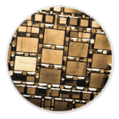 Bouton De Porte En Céramique Sepia Mirrors (Devant)