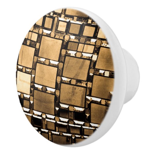 Bouton De Porte En Céramique Sepia Mirrors (Droite)