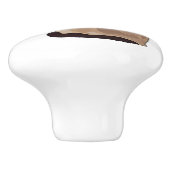 Bouton De Porte En Céramique Siamese cat cartoon (Côté)