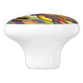 Bouton De Porte En Céramique Siamless Geometric (Côté)