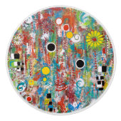 Bouton De Porte En Céramique Side Show Ceramic Knob (Devant)