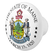 Bouton De Porte En Céramique Signe du Maine (Droite)