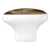 BOUTON DE PORTE EN CÉRAMIQUE SINGES (Côté)