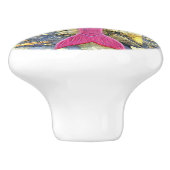 Bouton De Porte En Céramique sirène pourpre de déesse (Côté)