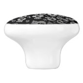 Bouton De Porte En Céramique Skulls-ceramic pull drawer (Côté)