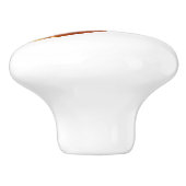 Bouton De Porte En Céramique SlipperyJoe's classique pepperoni pizza tranche fo (Côté)