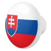 Bouton De Porte En Céramique Slovakia Flag (Droite)