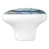 Bouton De Porte En Céramique Snowman Knoth Pull (Côté)