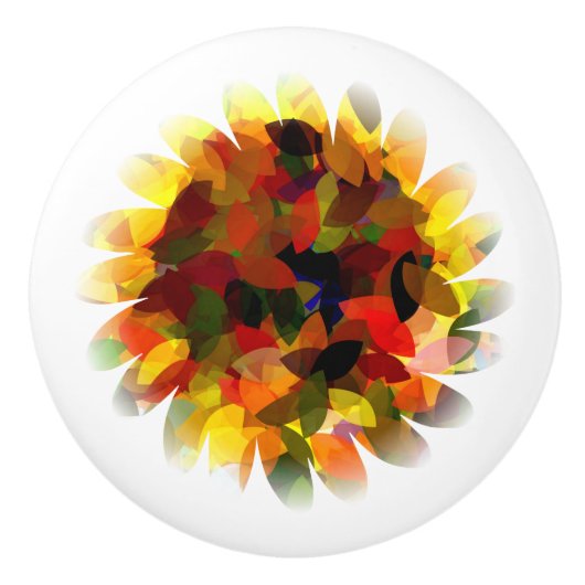 BOUTON DE PORTE EN CÉRAMIQUE SOUFFLE (Devant)