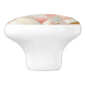 Bouton De Porte En Céramique Spectre triangulaire chatoyant (Côté)