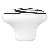 Bouton De Porte En Céramique Spirale d'hypnose (Côté)