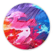 Bouton De Porte En Céramique Splash (Devant)