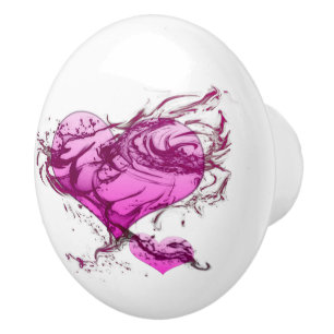 Bouton De Porte En Céramique Splash