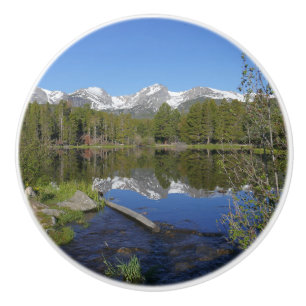 Bouton De Porte En Céramique Sprague Lake II au Parc national de Rocky Mountain