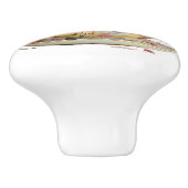 Bouton De Porte En Céramique Spring Tea Cup of Tulips (Côté)