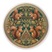 Bouton De Porte En Céramique Squirrels Ceramic Pull Knob (Devant)