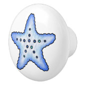 Bouton De Porte En Céramique Starfish Nautical Beach House (Droite)