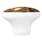 Bouton De Porte En Céramique Steampunk (Côté)