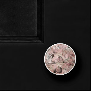 Bouton De Porte En Céramique Steampunk romantique Ephémère Vintage antique