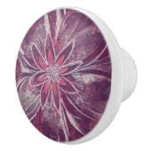 Bouton De Porte En Céramique Style floral unique (Droite)